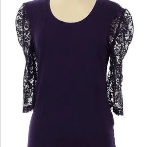 Venus Lace Sleeve Top